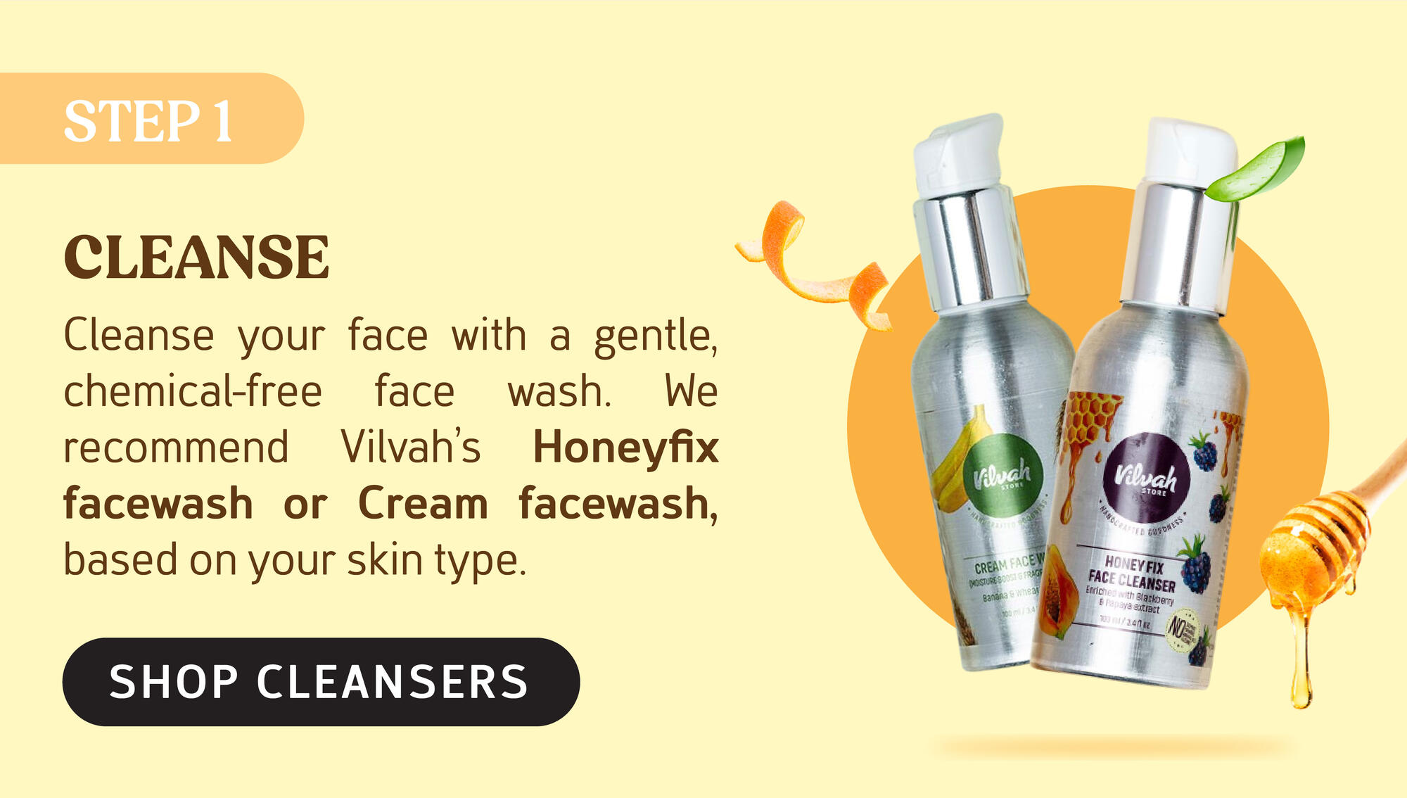 This is where great skin starts! Vilvah Store