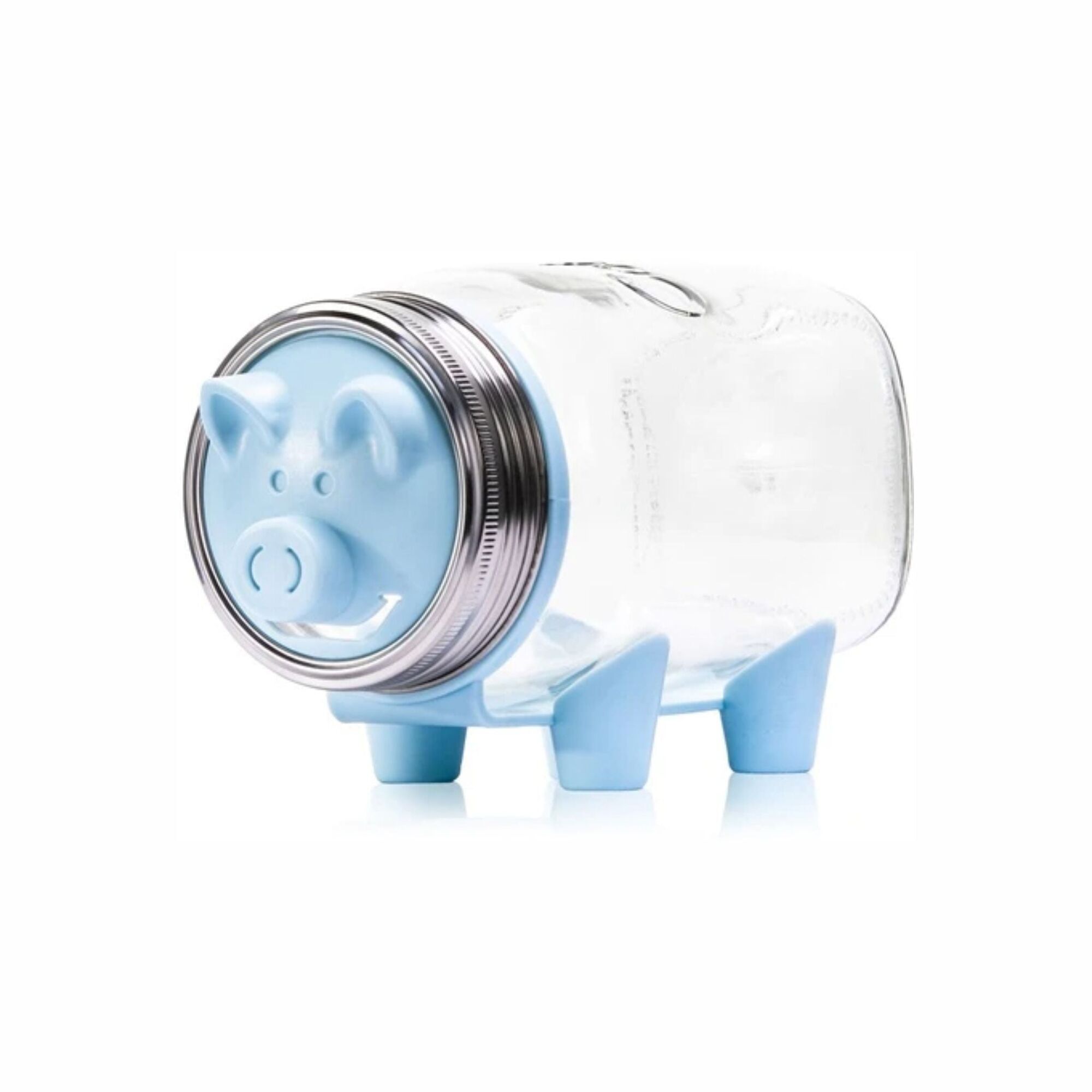 CONSOL PIGGY BANK BLUE, 1LT (165X102MM DIA)