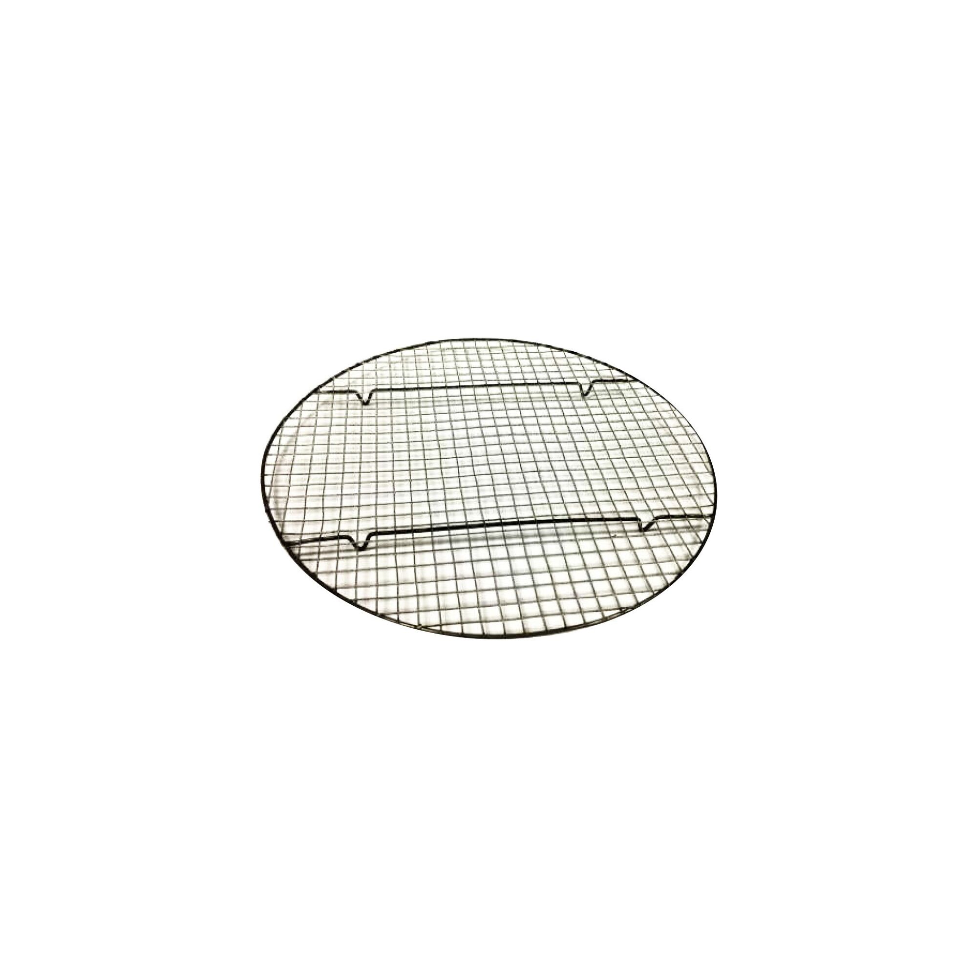 REGENT BAKEWARE ROUND COOLING RACK BLACK, (280MM DIAX15MM)