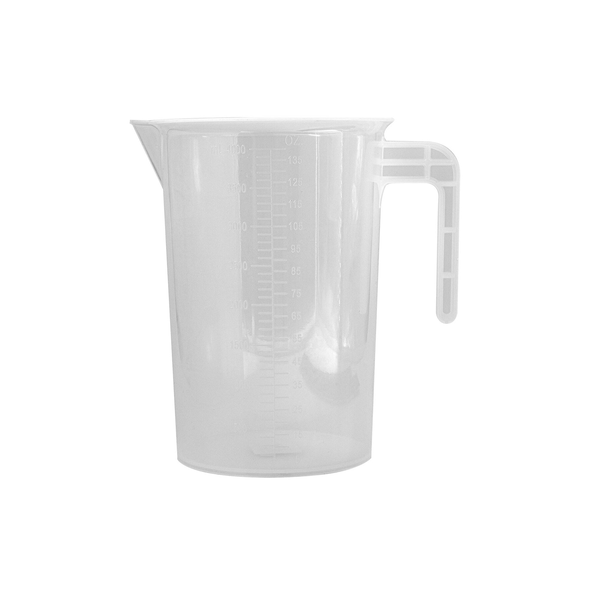 REGENT CATERING MEASURING JUG PLASTIC, 4LT (250/175MM DIAX240MM)