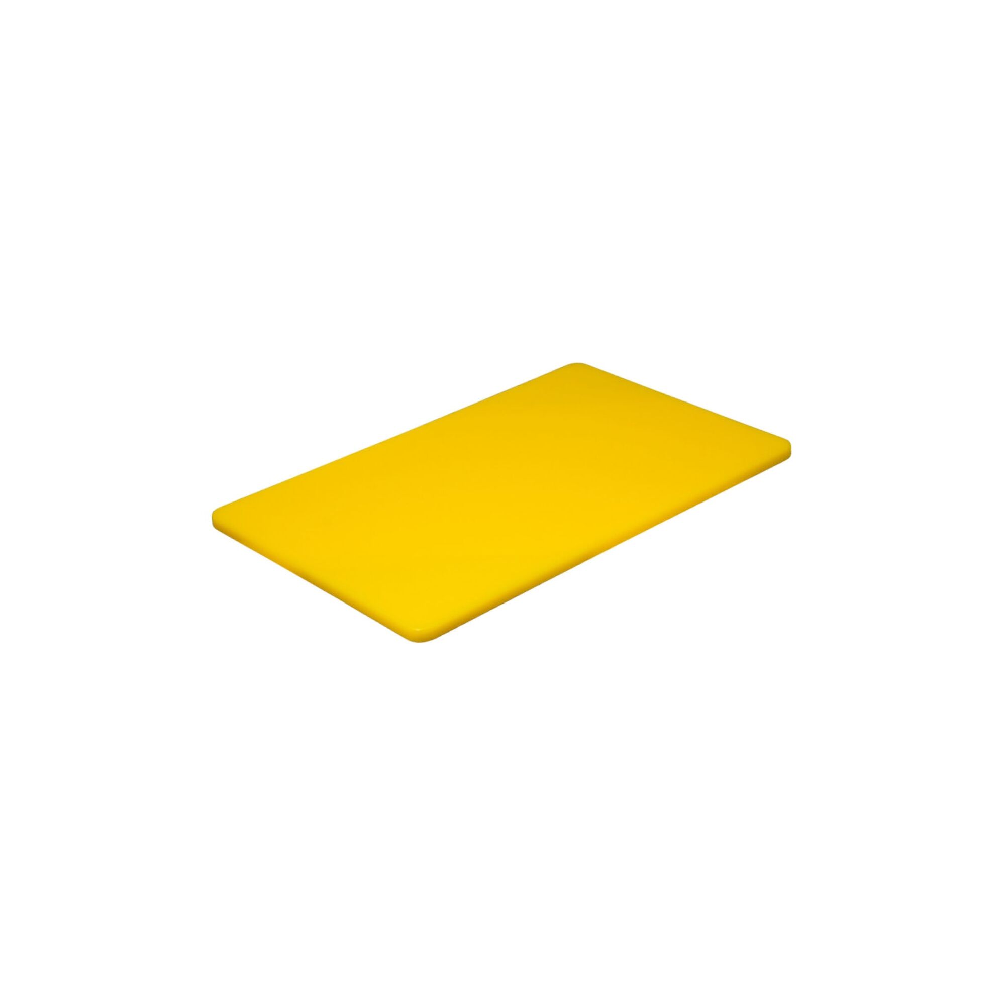 REGENT CUTTING BOARD PE YELLOW, (400X250X12MM)