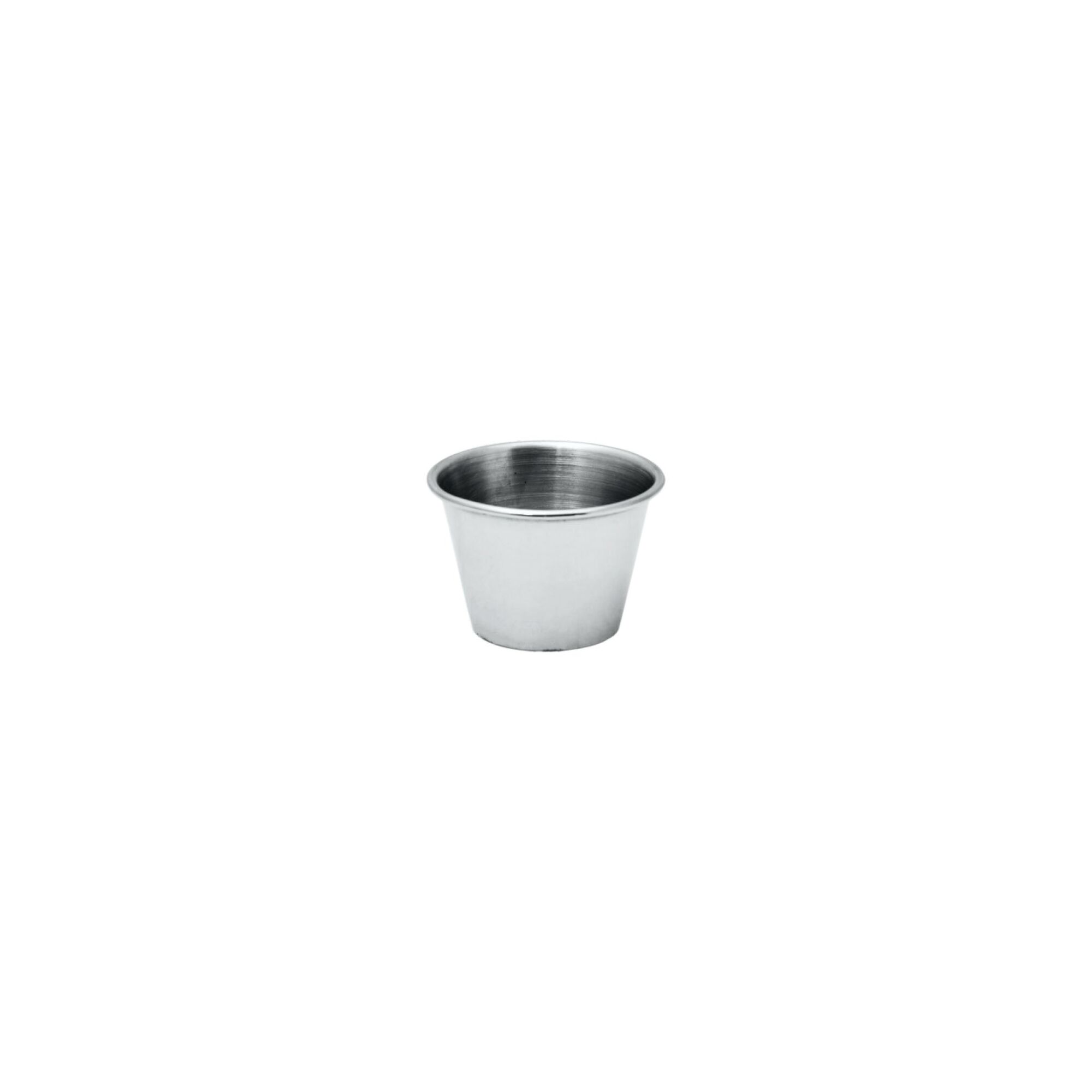 REGENT SAUCE DISH STAINLESS STEEL 1 DOZ, 56ML (55MM DIAX38MM)