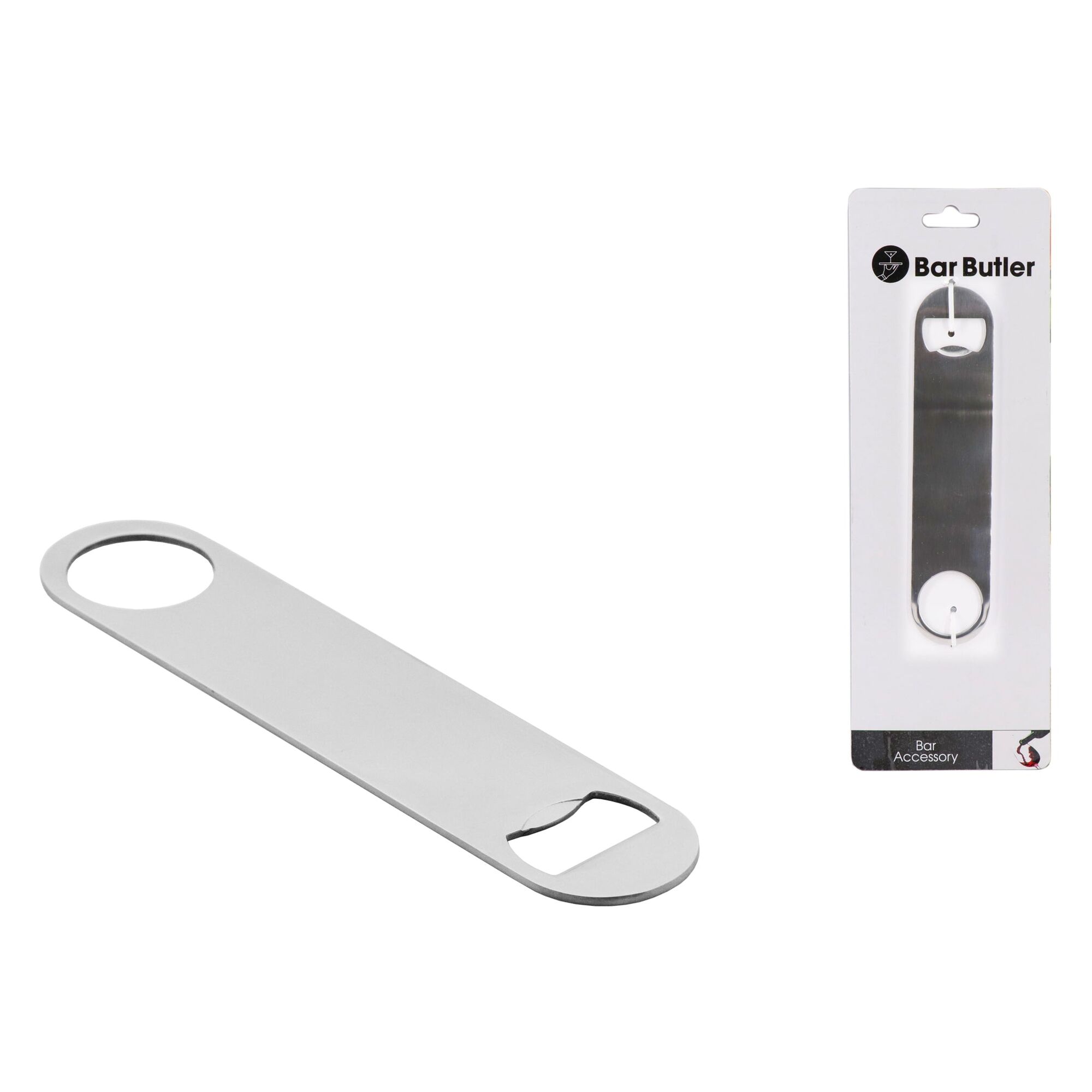 BAR BUTLER BOTTLE OPENER BLADE STAINLESS STEEL, (180X45MM)