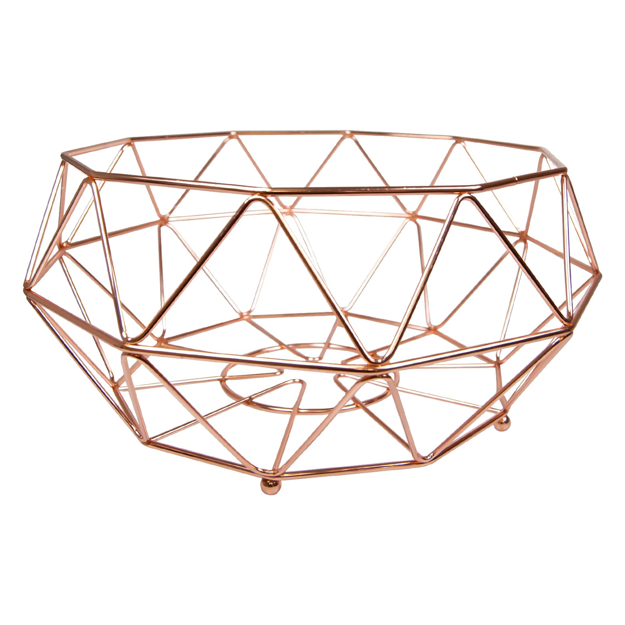 REGENT KITCHEN FRUIT BASKET CU.PLATED, (260X260X140MM)