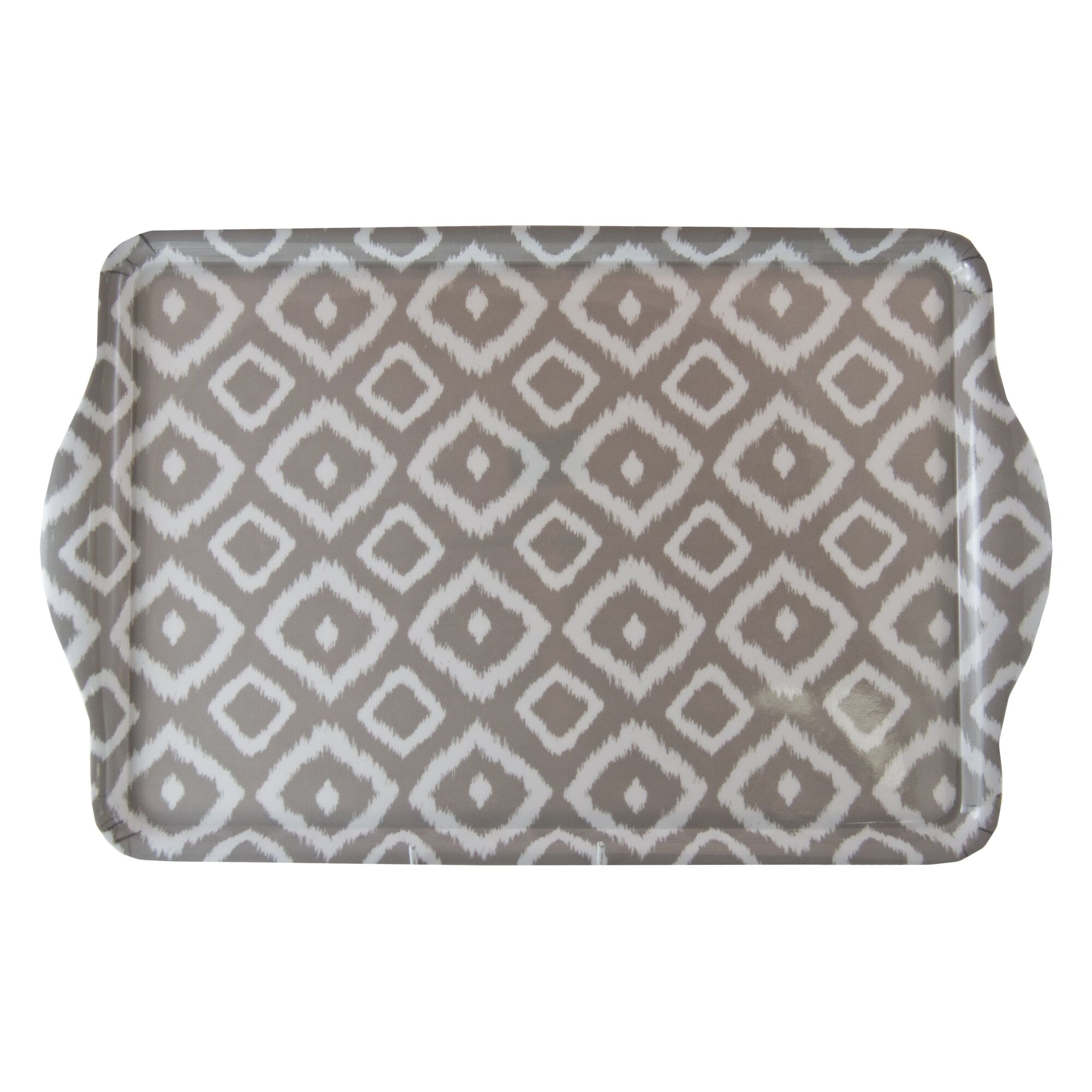 MELAMINE SERVING TRAY GREY WILD, (460X290X11MM)