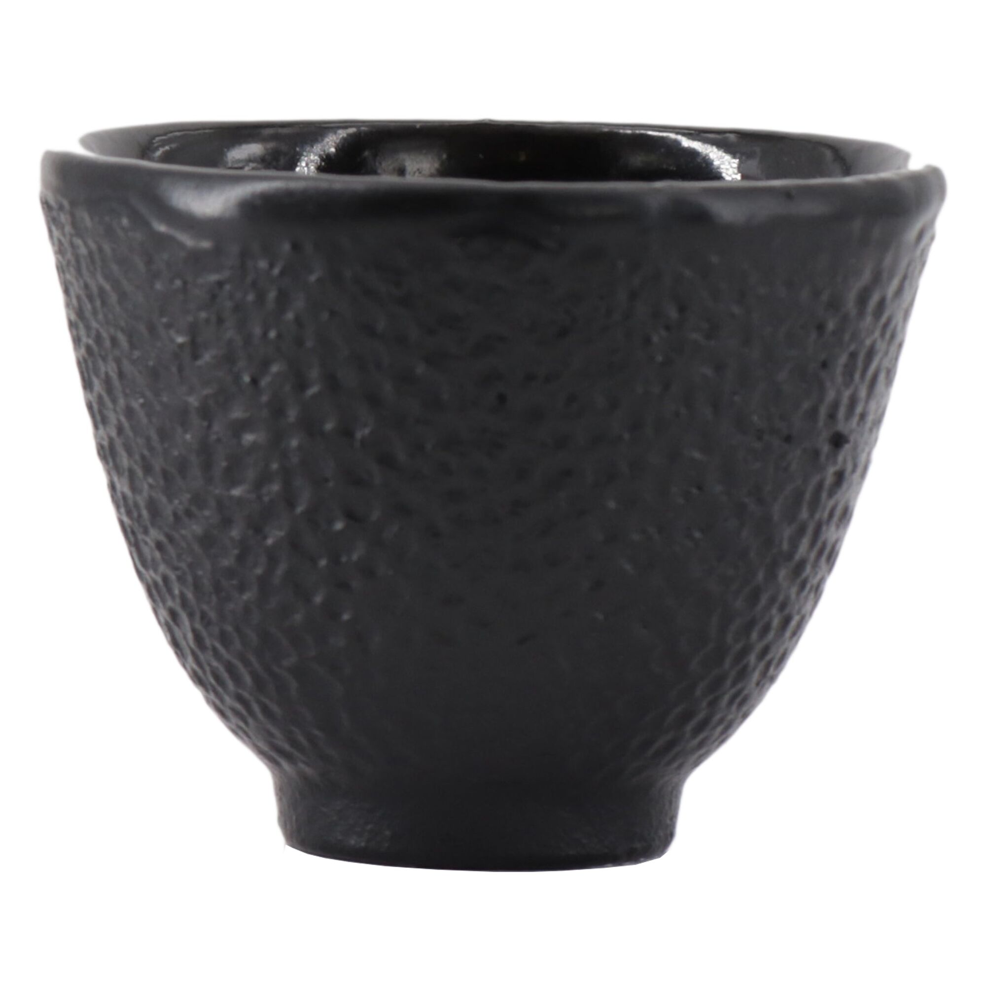 REGENT CAST IRON TEA CUP BLACK, 80ML (50X69MM DIA)