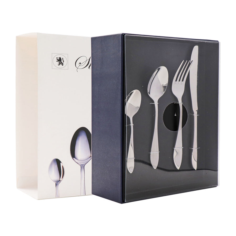 ST. JAMES CUTLERY KENSINGTON 24 PIECE SET IN CARDBOARD GIFT BOX