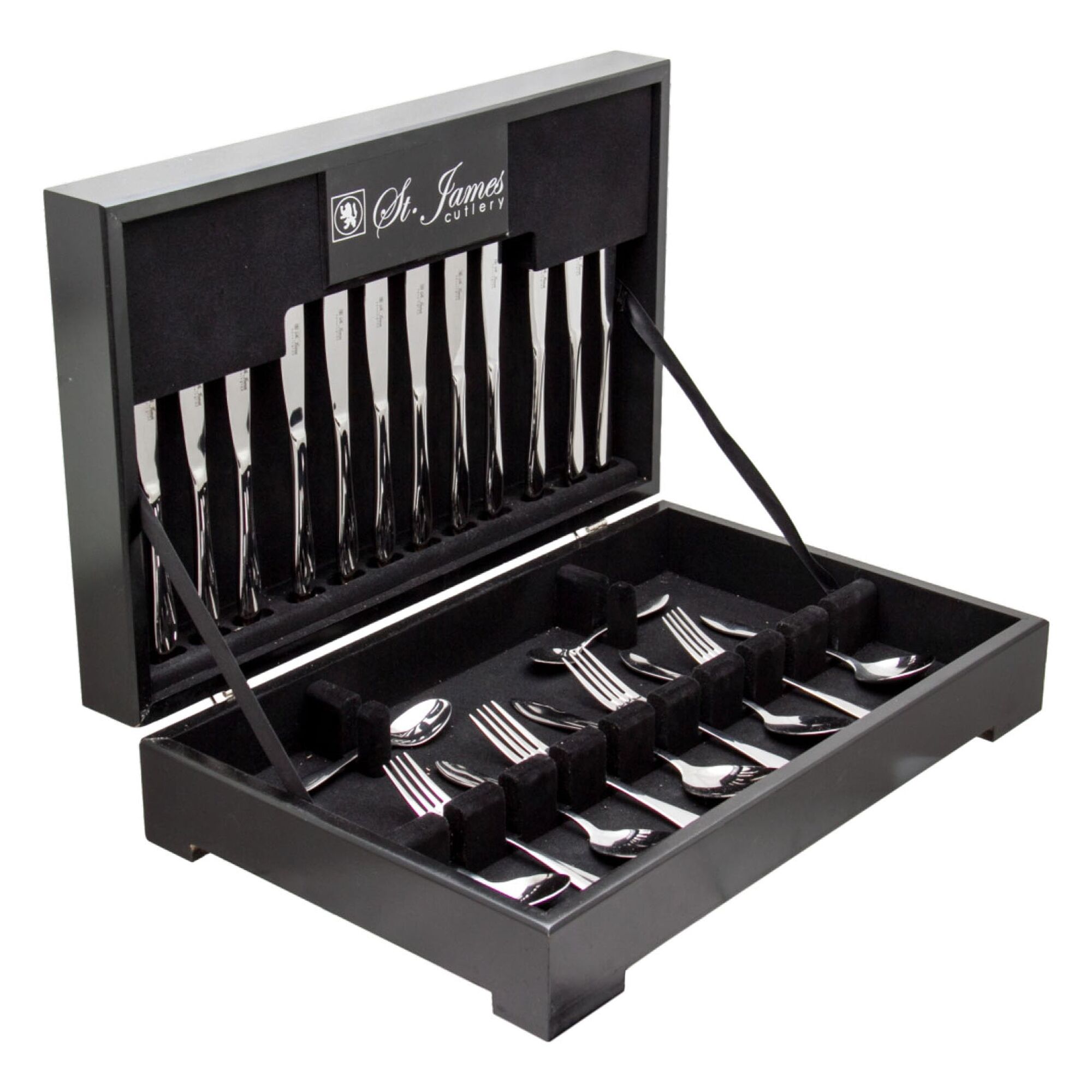 ST. JAMES CUTLERY KENSINGTON 58PCS IN A CANTEEN