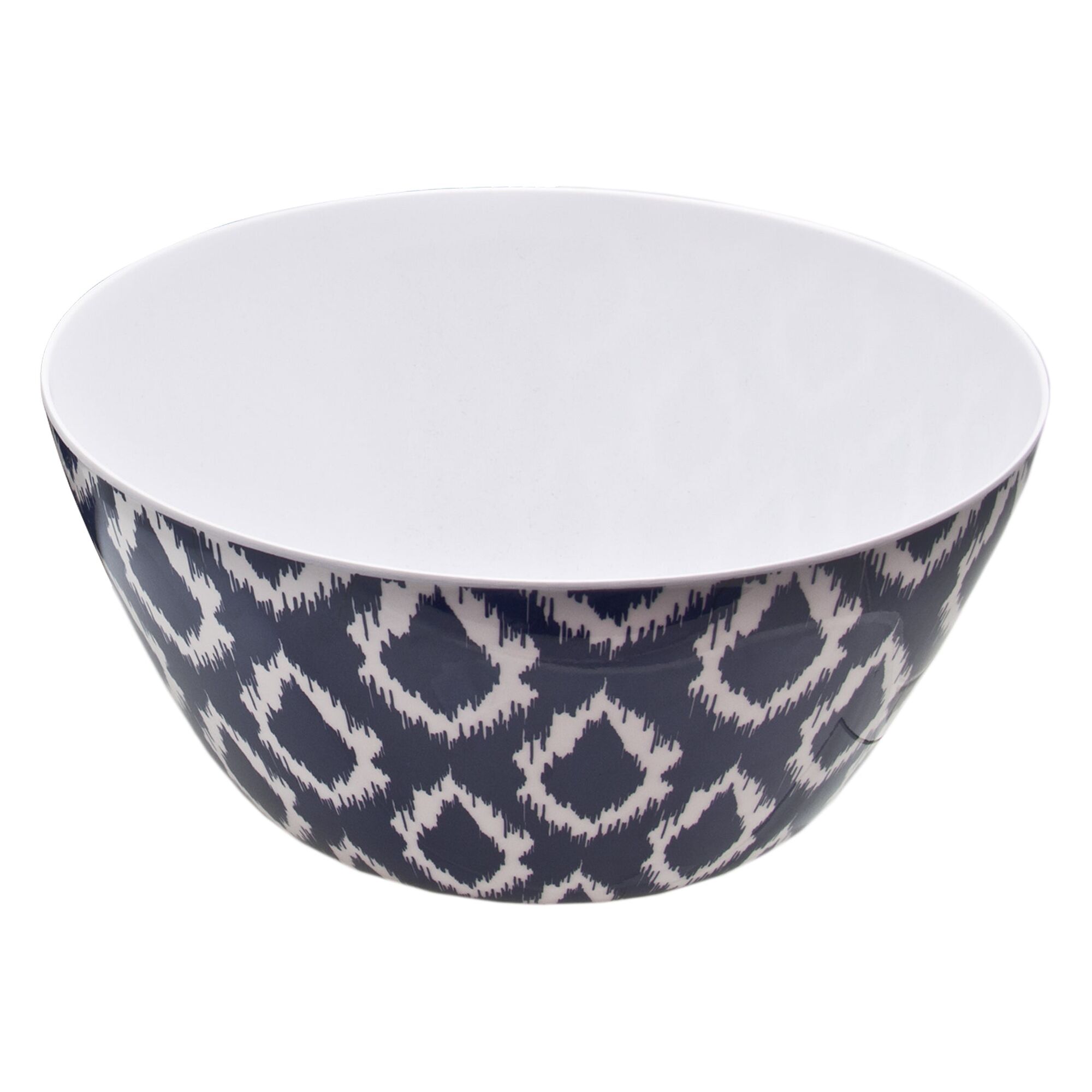 MELAMINE SALAD BOWL NAVY WILD, 3LT (254MM DIAX120MM)