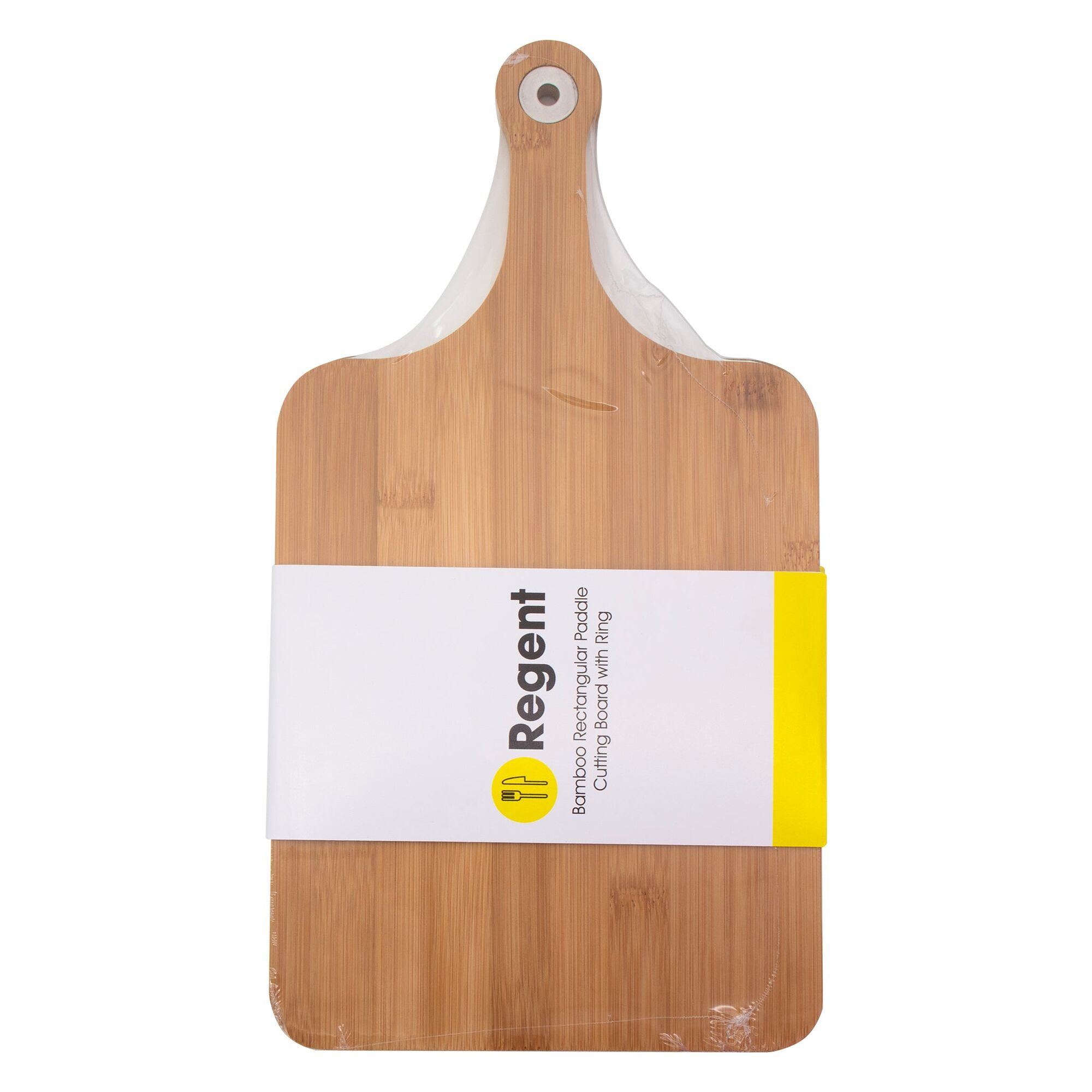REGENT BAMBOO PADDLE SERVING BOARD, 375X256MM