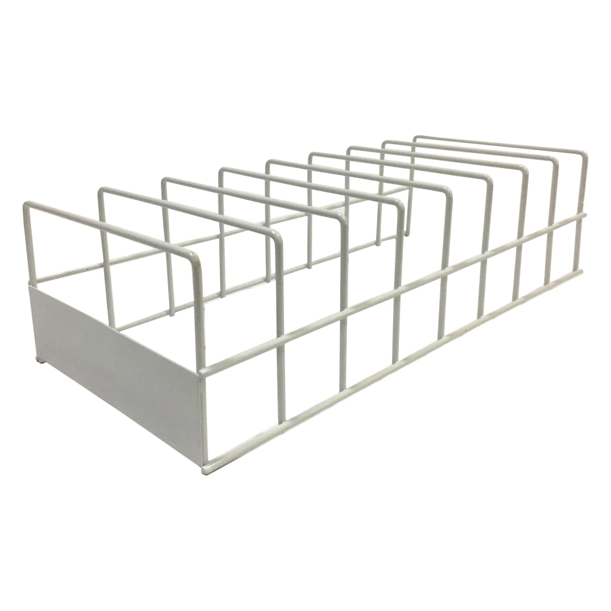 REGENT BOWL AND PLATE STORAGE RACK 8 SLOT, (380X150X100MM)