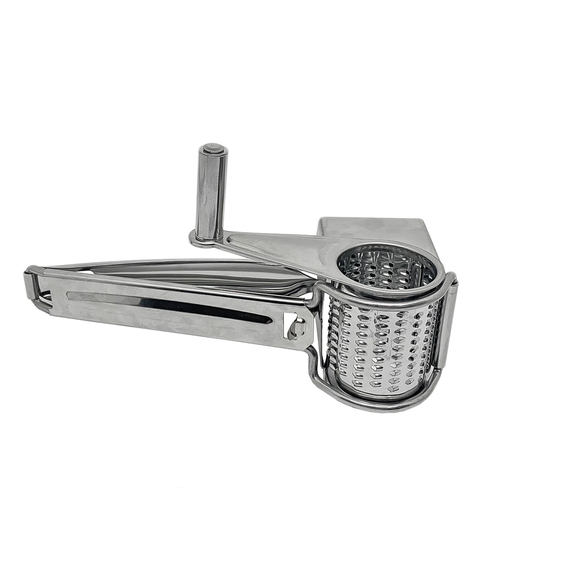 REGENT KITCHEN ROTARY CHEESE GRATER STAINLESS STEEL, (200X60X80MM)