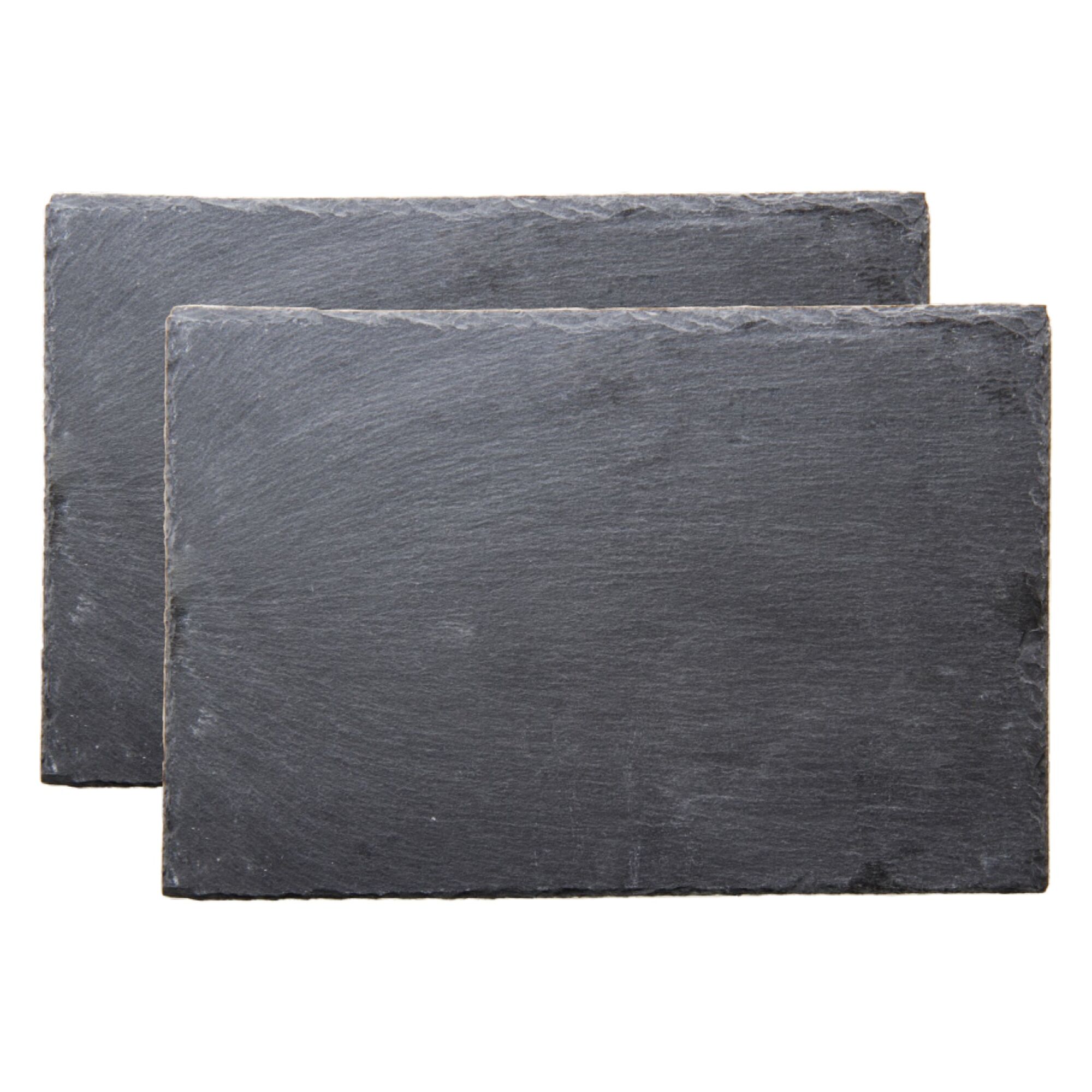 REGENT KITCHEN SLATE RECT. SERVING BOARDS 2 PACK, (300X200MM)