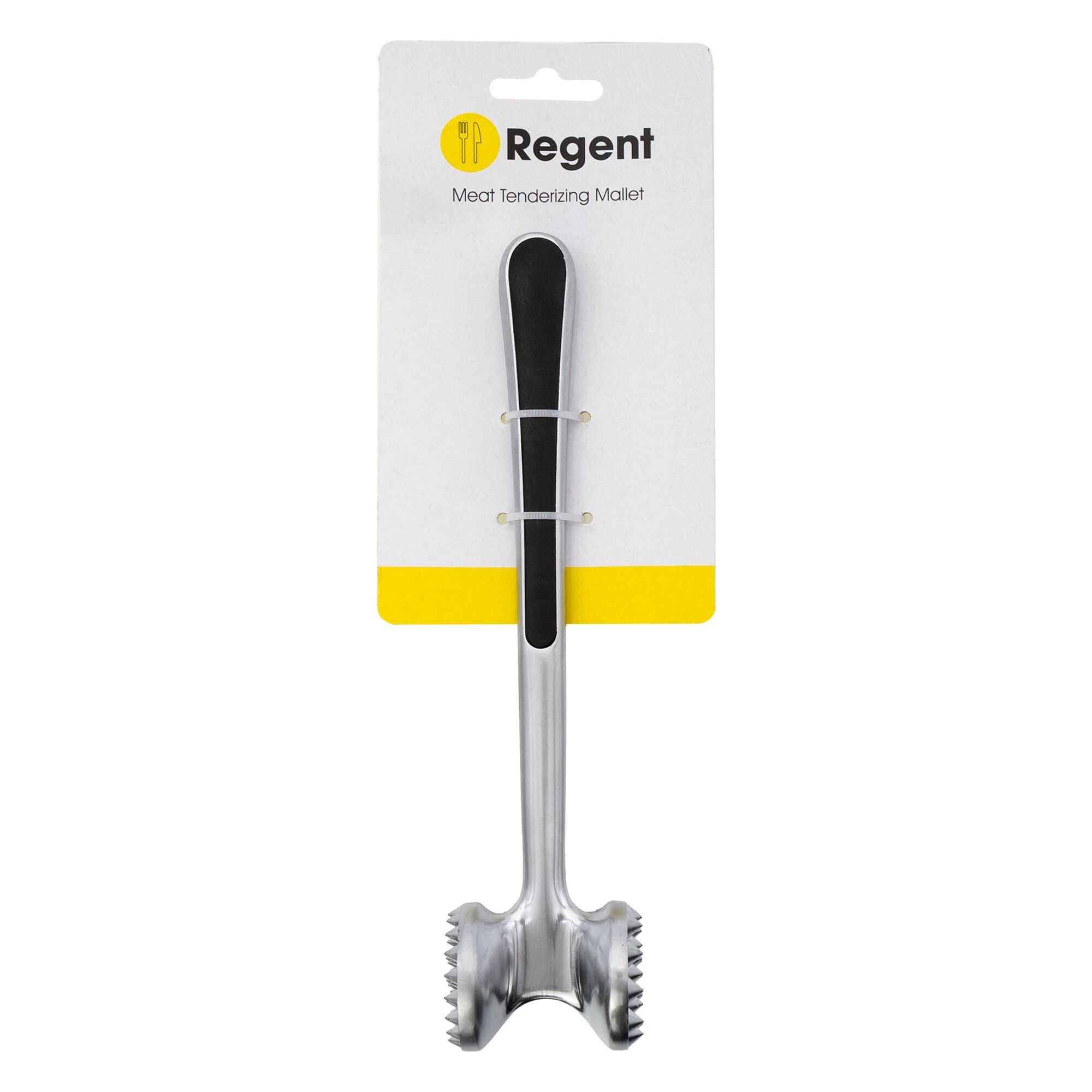 REGENT KITCHEN MEAT TENDERIZING MALLET ZINC ALLOY, 220MM