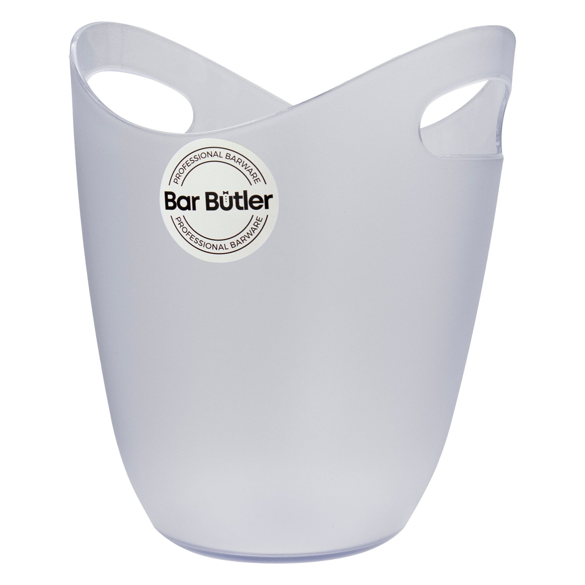 BAR BUTLER ICE BUCKET OPAQUE PS PLASTIC, 4L
