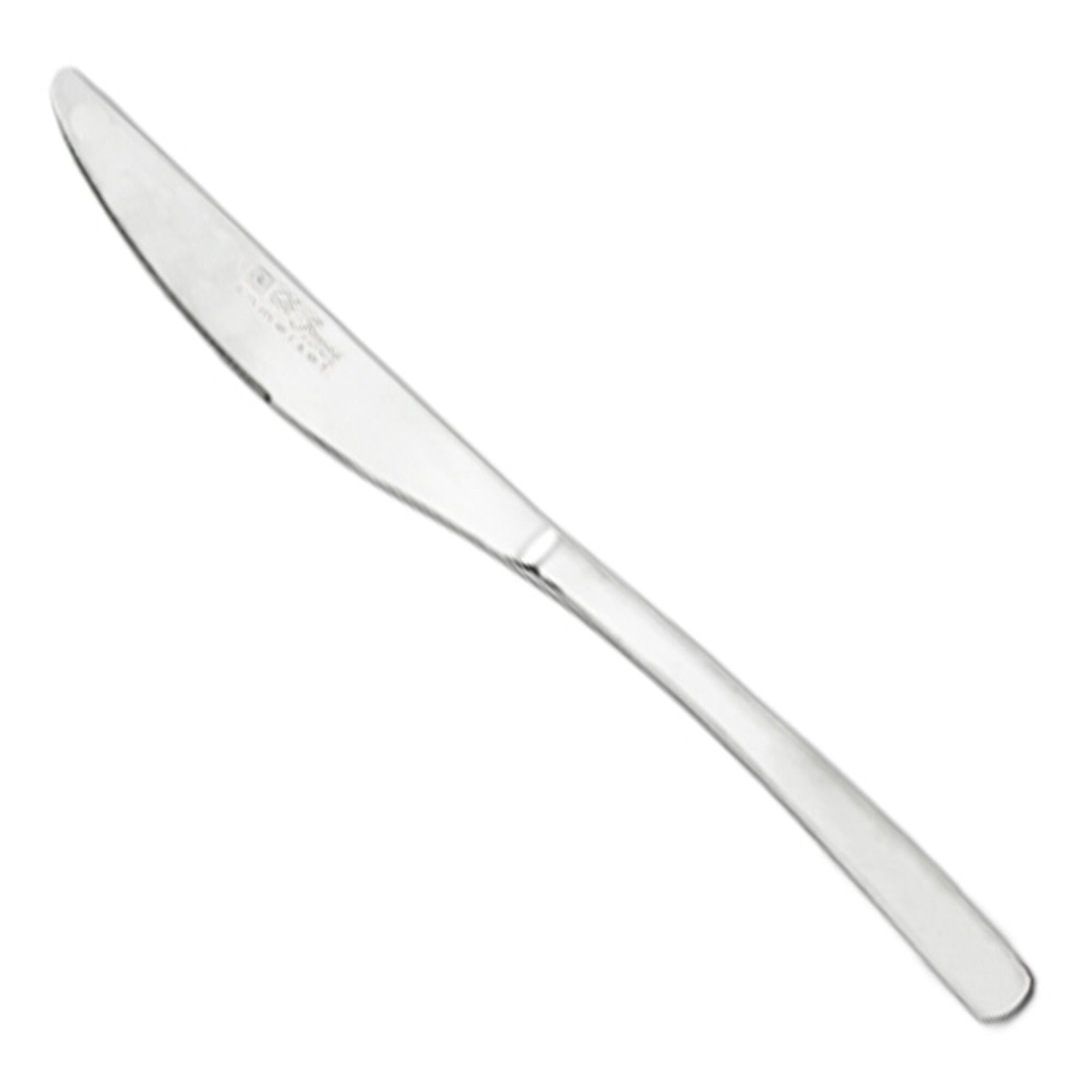 CUTLERY SOMERSET DESSERT KNIFE CURVED HANDLE, 1 DOZ
