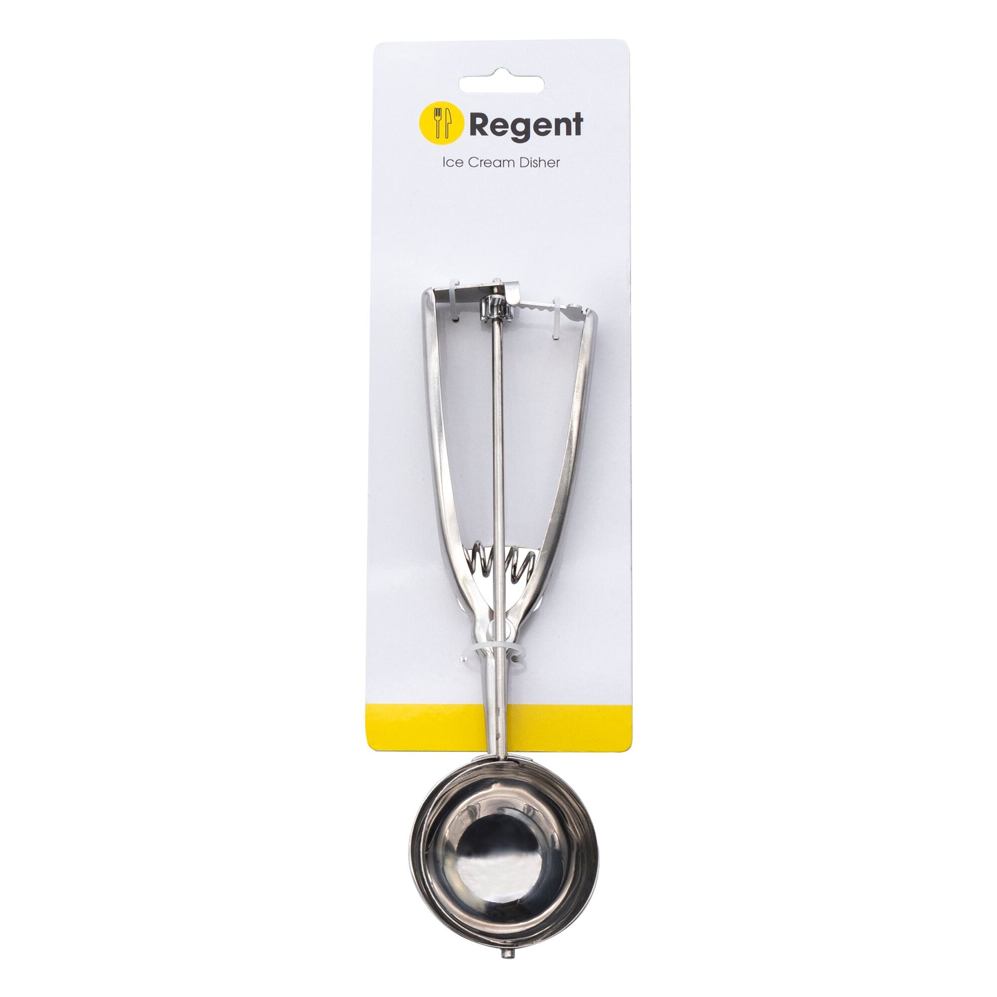 REGENT ICE CREAM SERVER STAINLESS STEEL, 240X60MM DIA