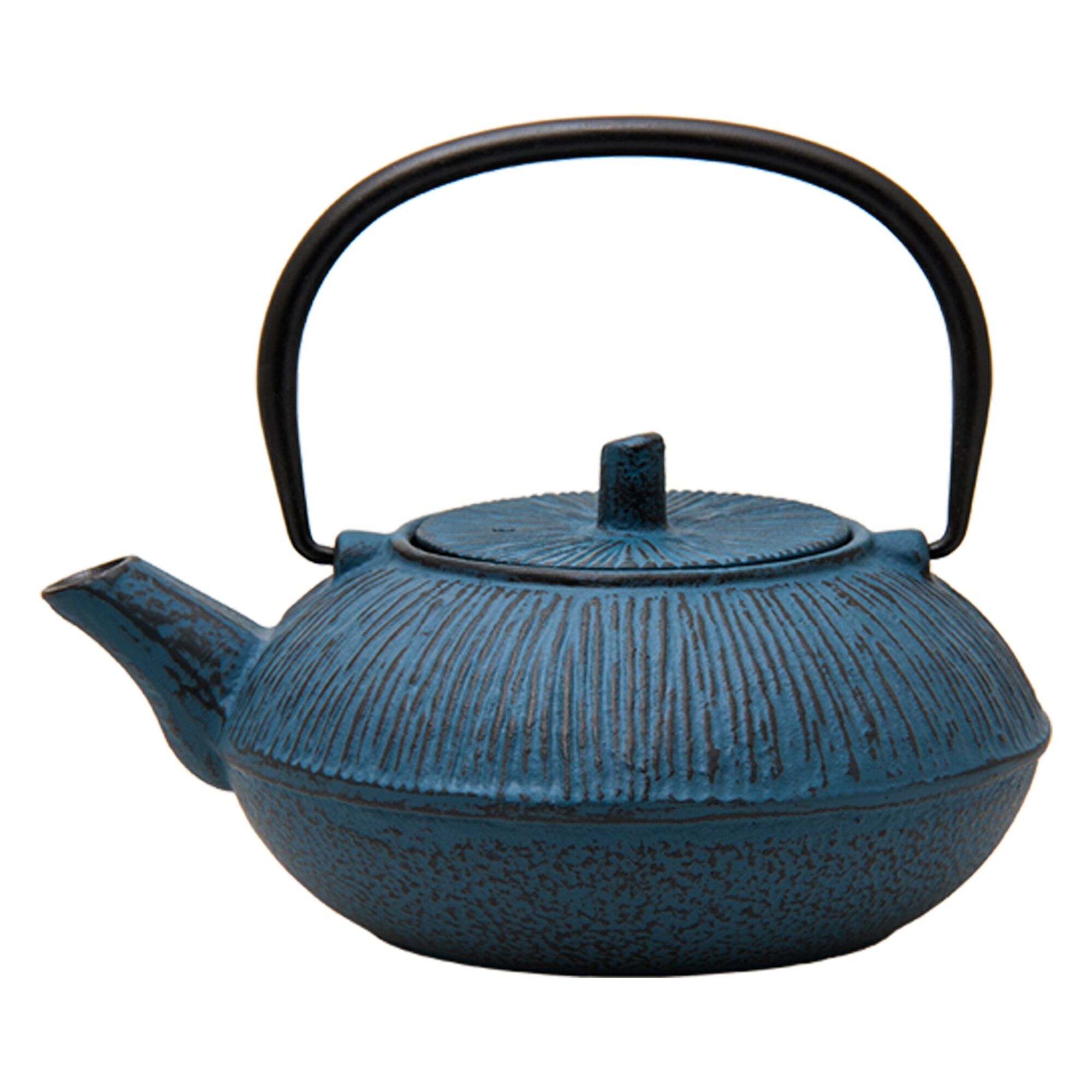 REGENT CAST IRON CHINESE TEAPOT BLUE, 850ML