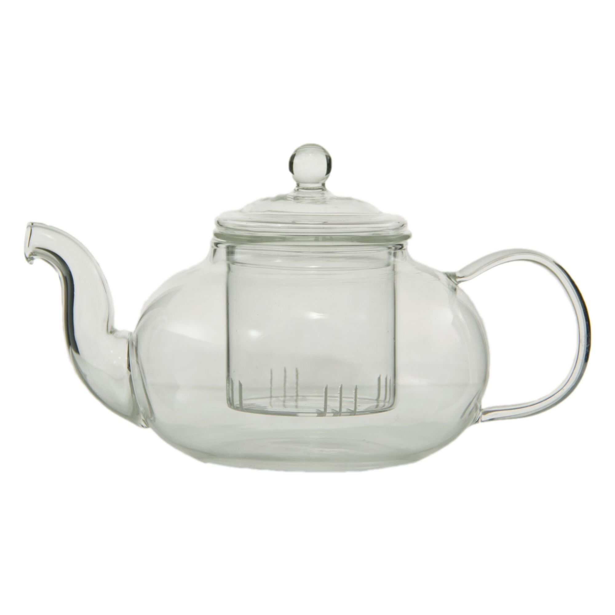 REGENT TEAPOT BOROSILICATE GLASS WITH INFUSER AND LID, 450ML