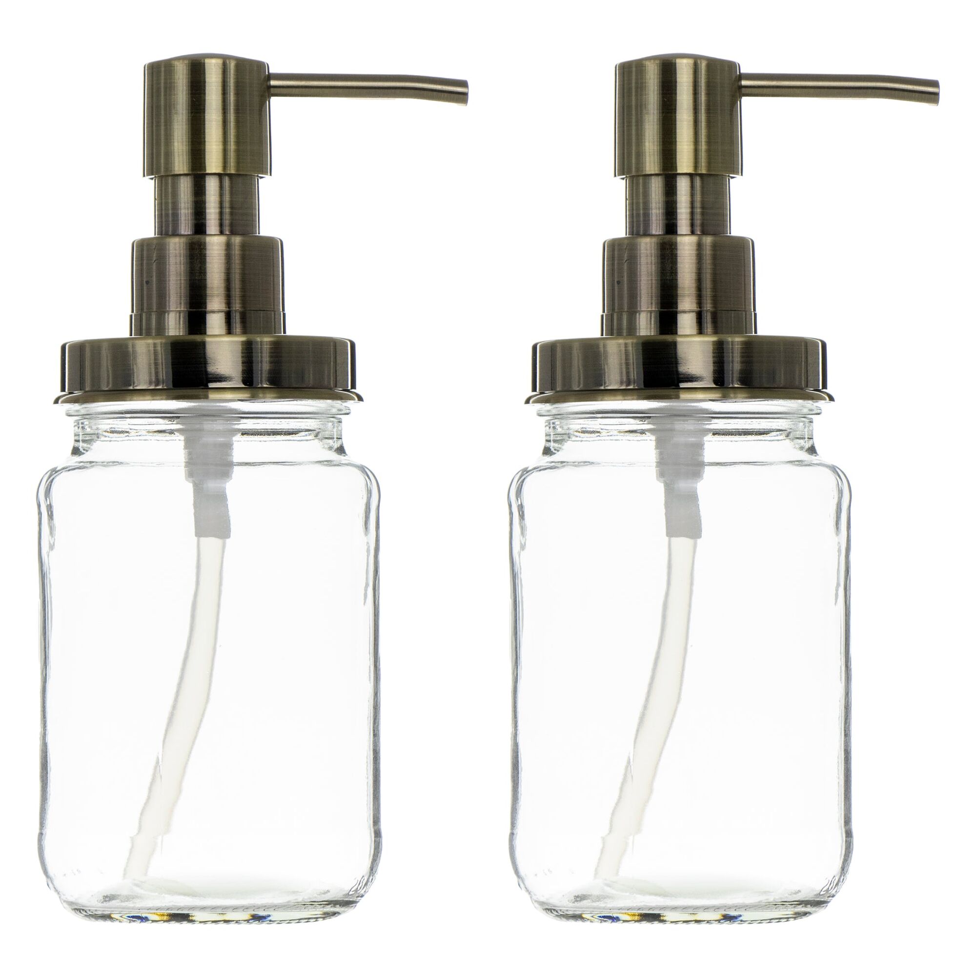 CONSOL JARS WITH BRONZE PUMPS 2PK, 375ML
