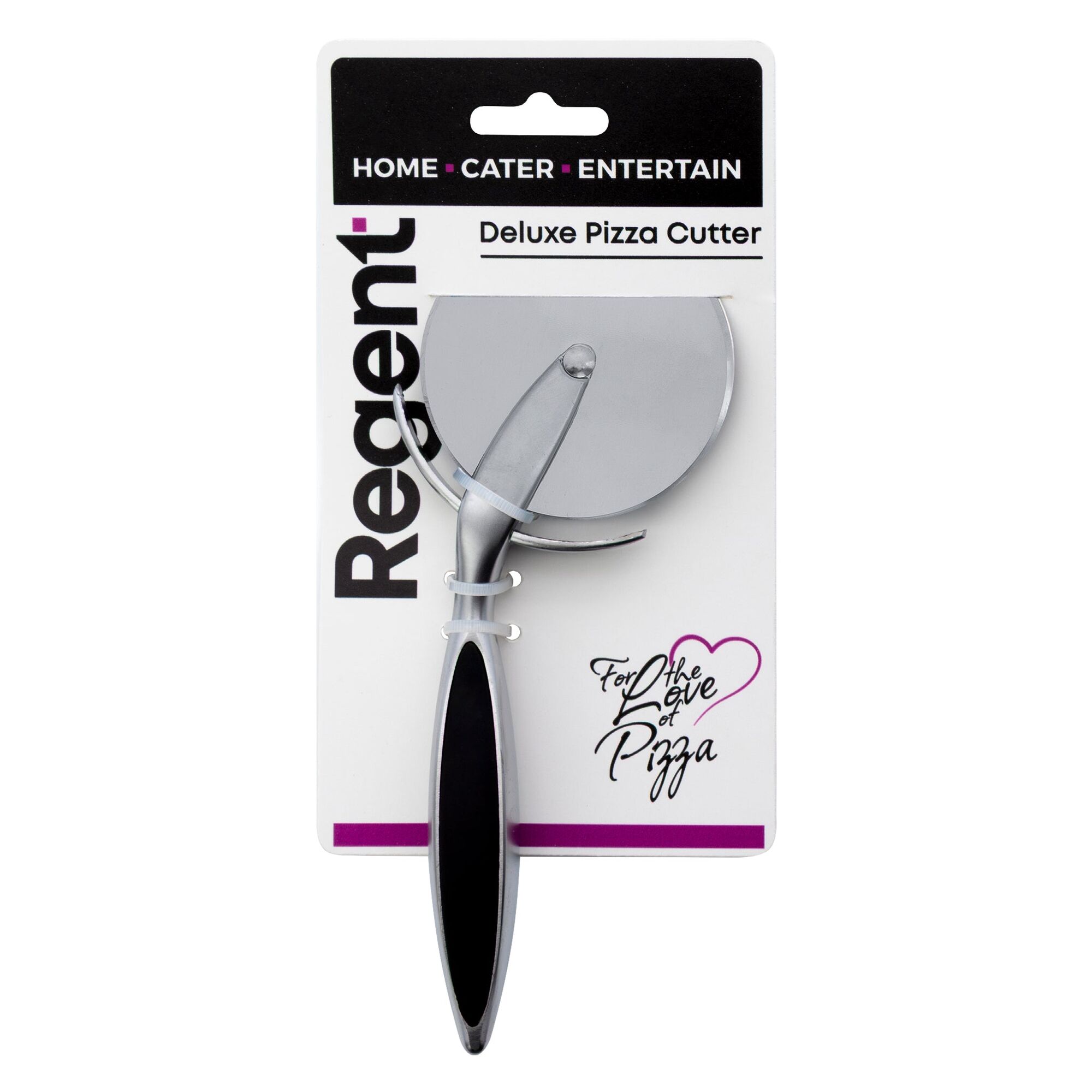 REGENT KITCHEN DELUXE PIZZA CUTTER, 185MM