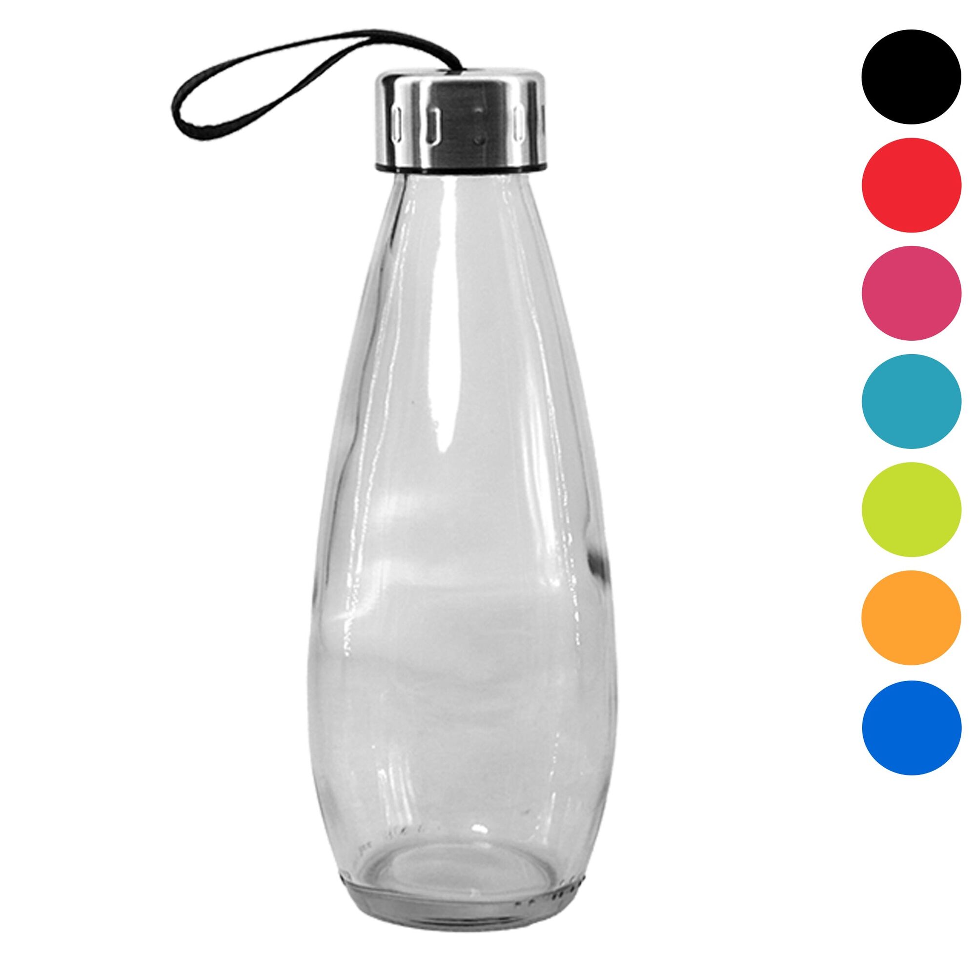 CONSOL DROPLET BOTTLE WITH STRAP LID, 500ML
