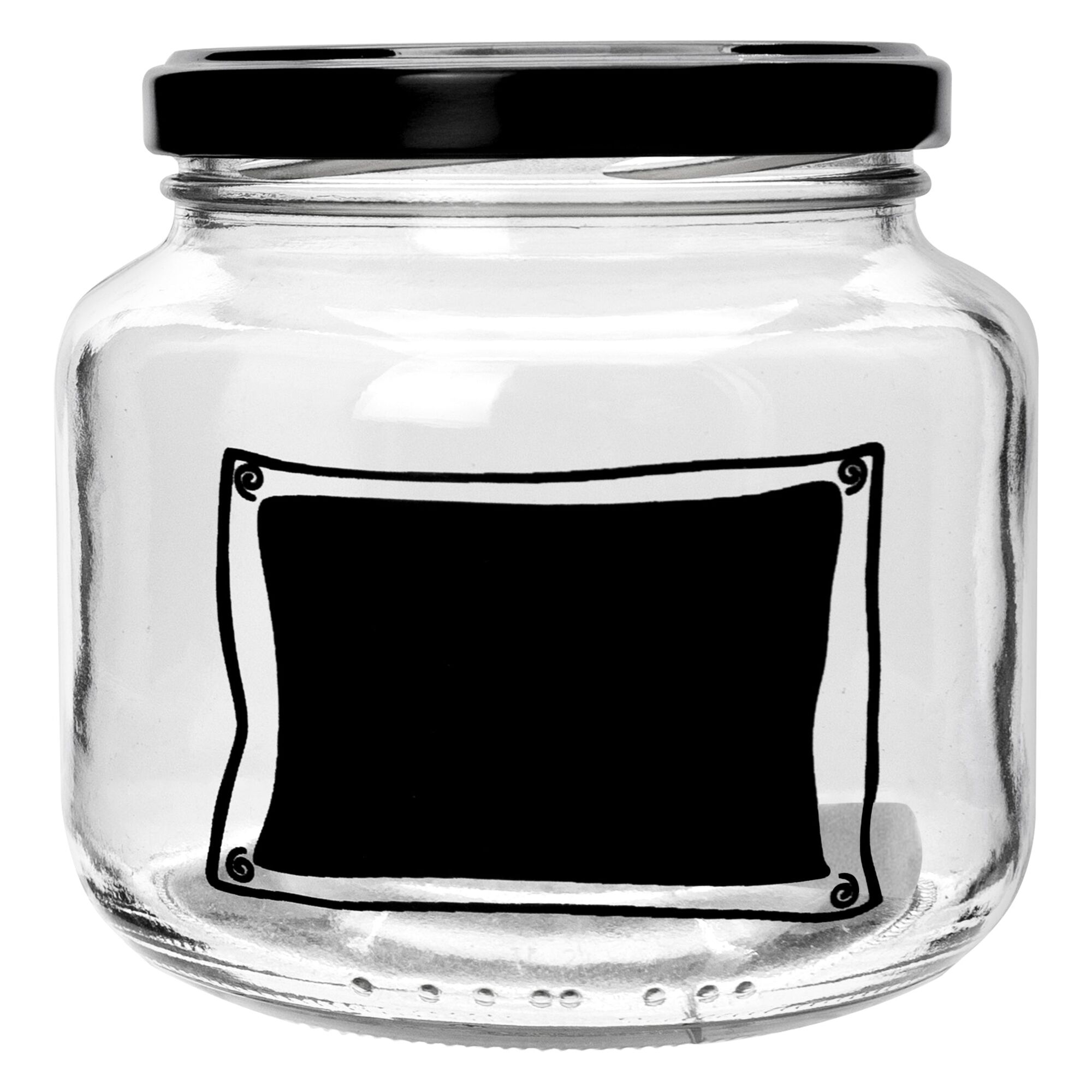 REGENT CHALKBOARD NOTES JARS, 500ML