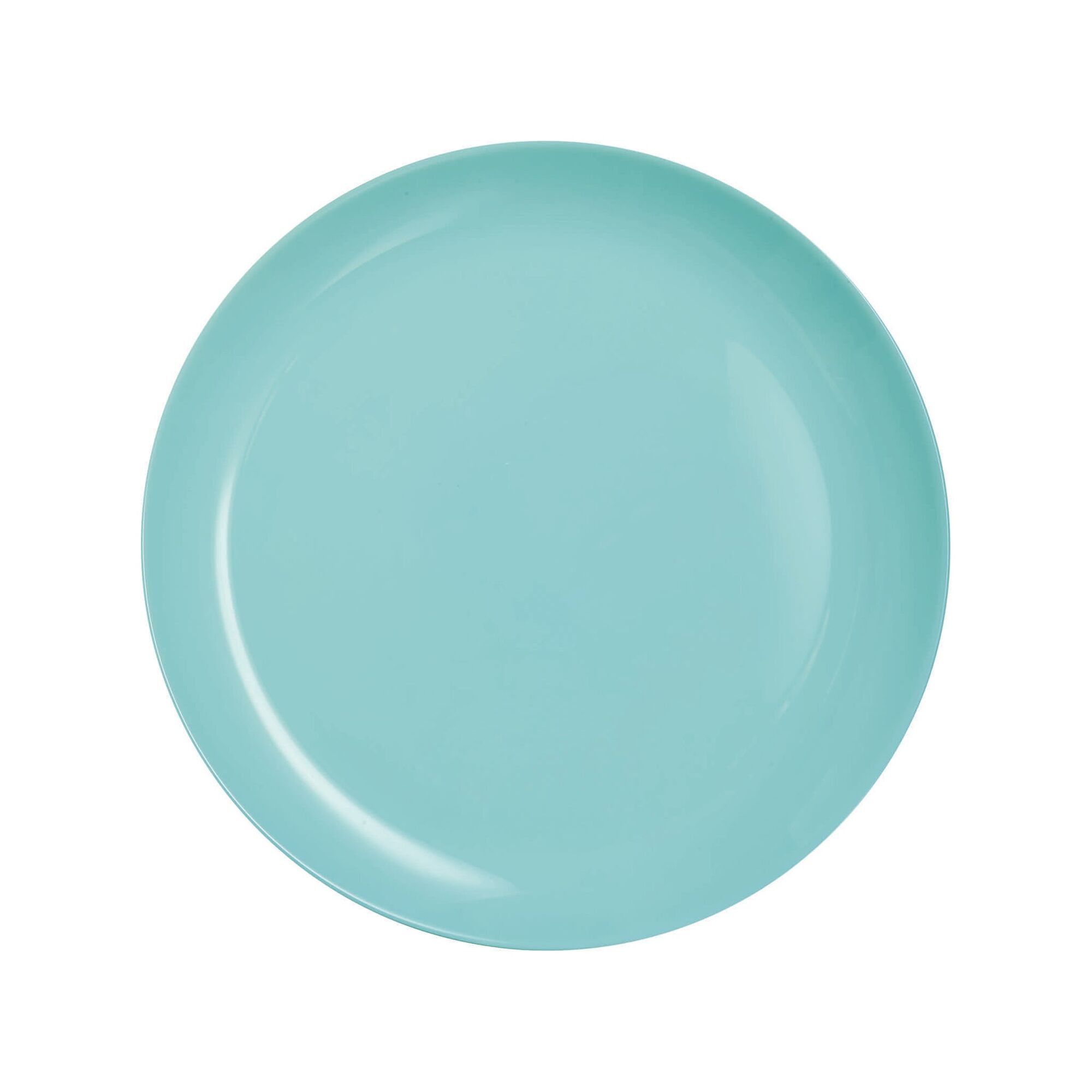 LUMINARC OPAL TURQUOISE DINNER PLATE, (270MM DIA)