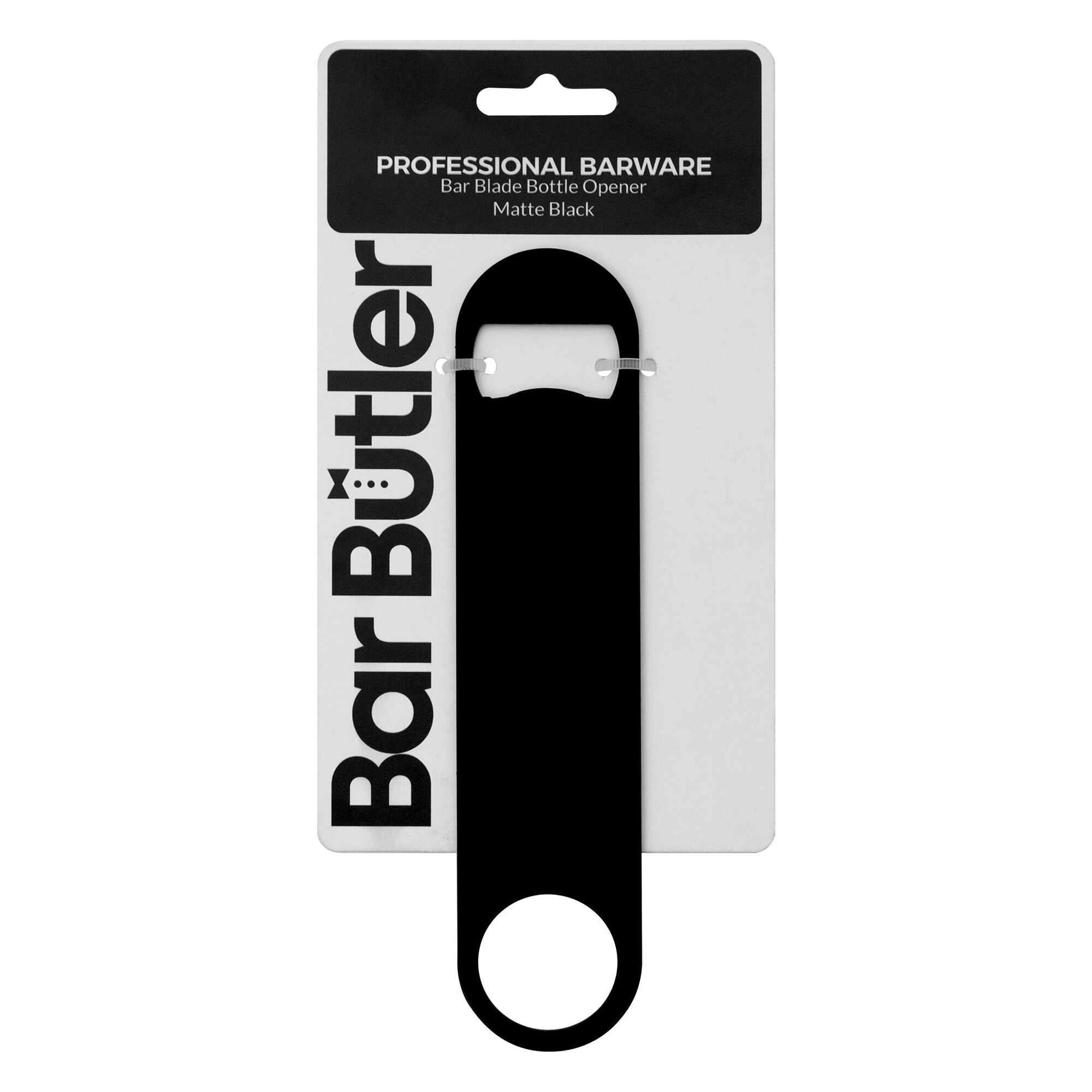 BAR BUTLER BAR BLADE BOTTLE OPENER ST STEEL BLACK