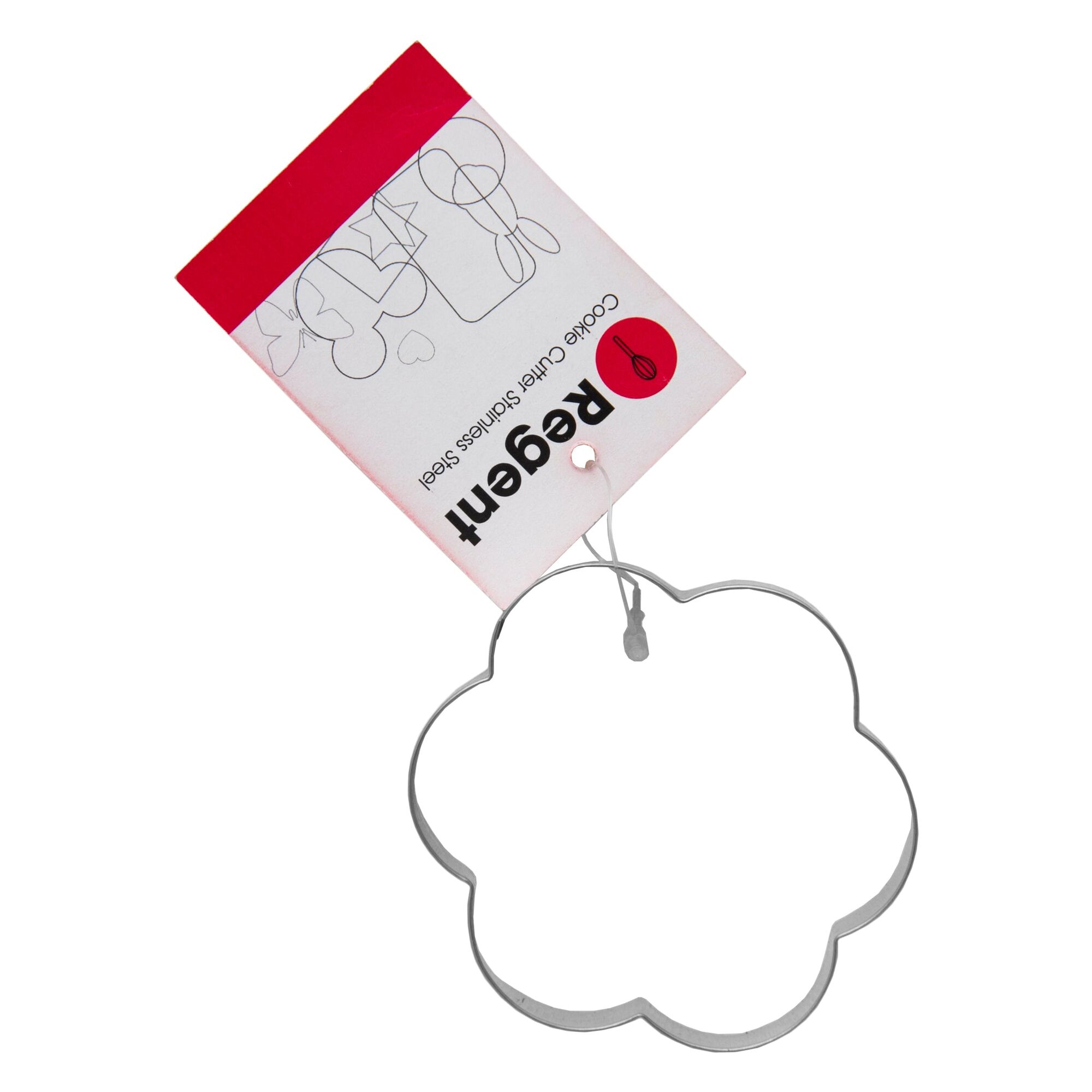 REGENT BAKEWARE COOKIE CUTTER FLOWER ST STEEL