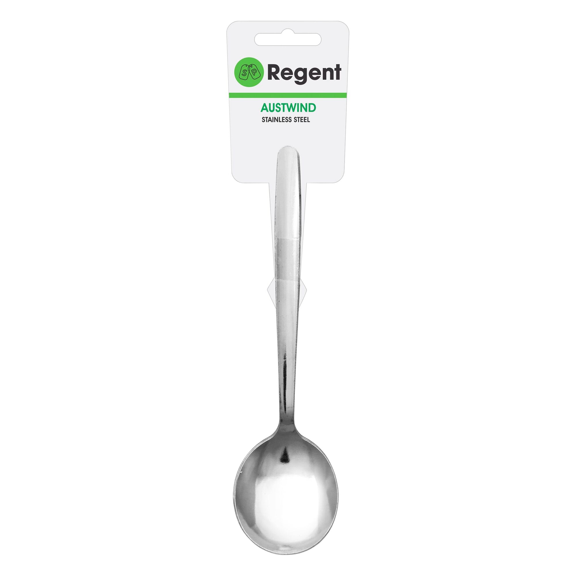 REGENT CUTLERY AUSTWIND (ELOFF) SOUP SPOON ST STEEL, 4PK