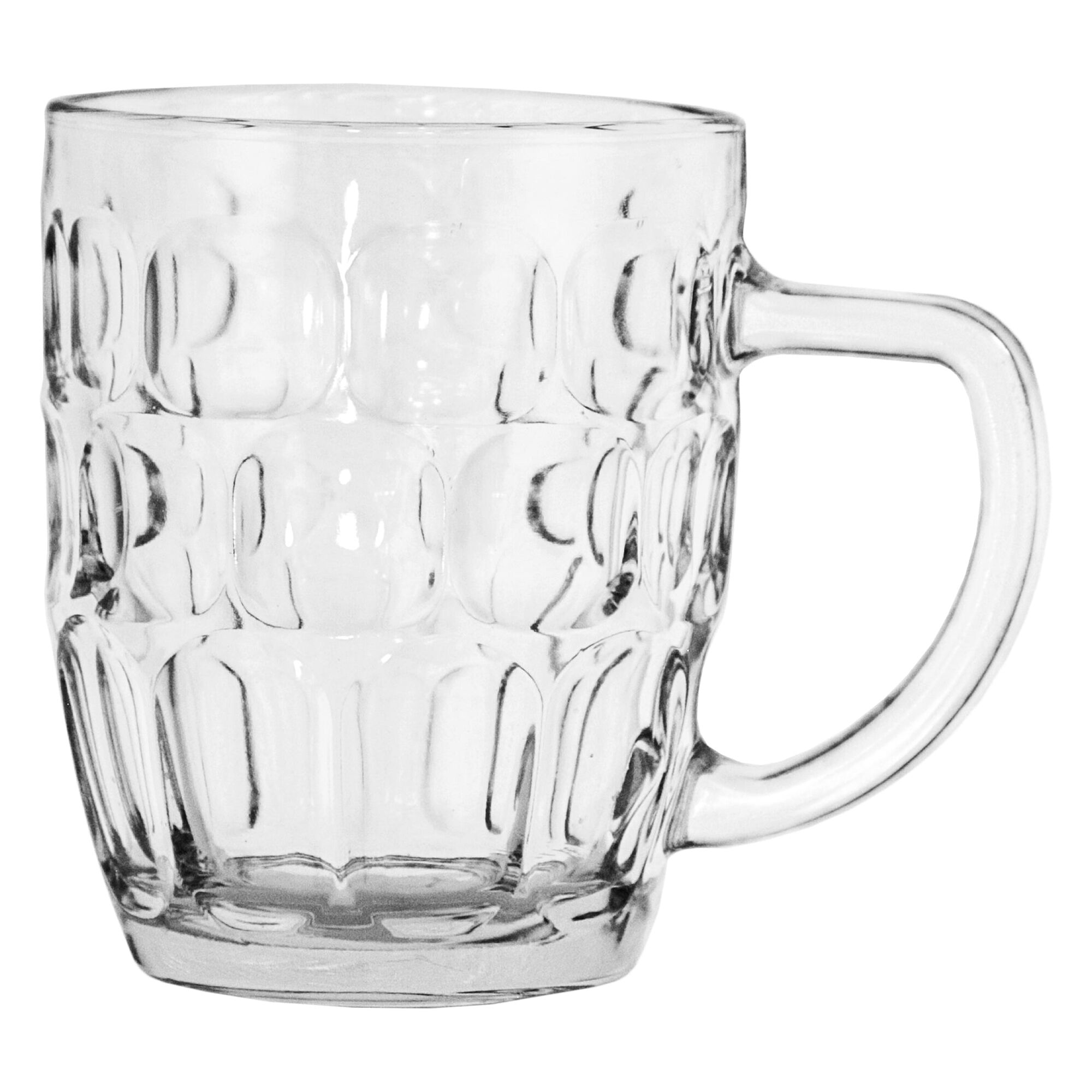 REGENT LANCER GLASS BEER MUG, 500ML