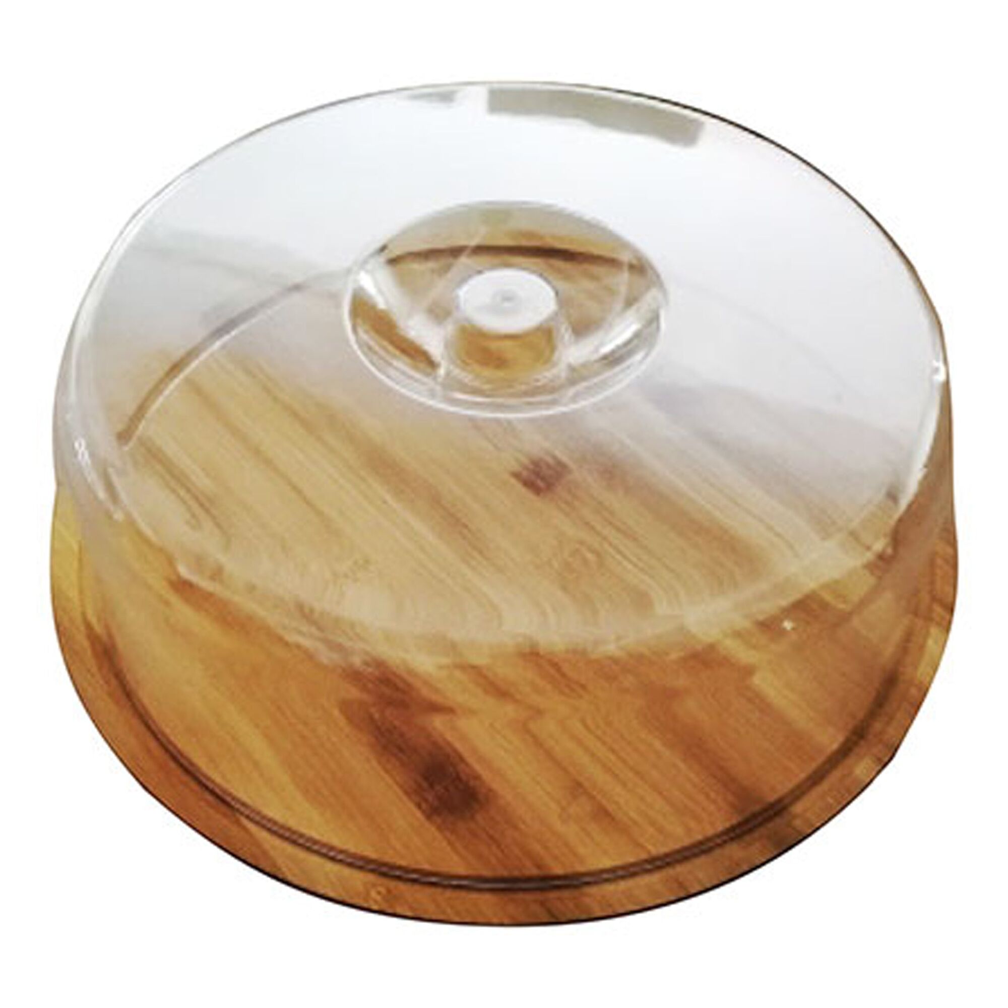 REGENT BAMBOO REVERSABLE CUTTING/SERVING BOARD WITH DOME COVER, 280MM DIA