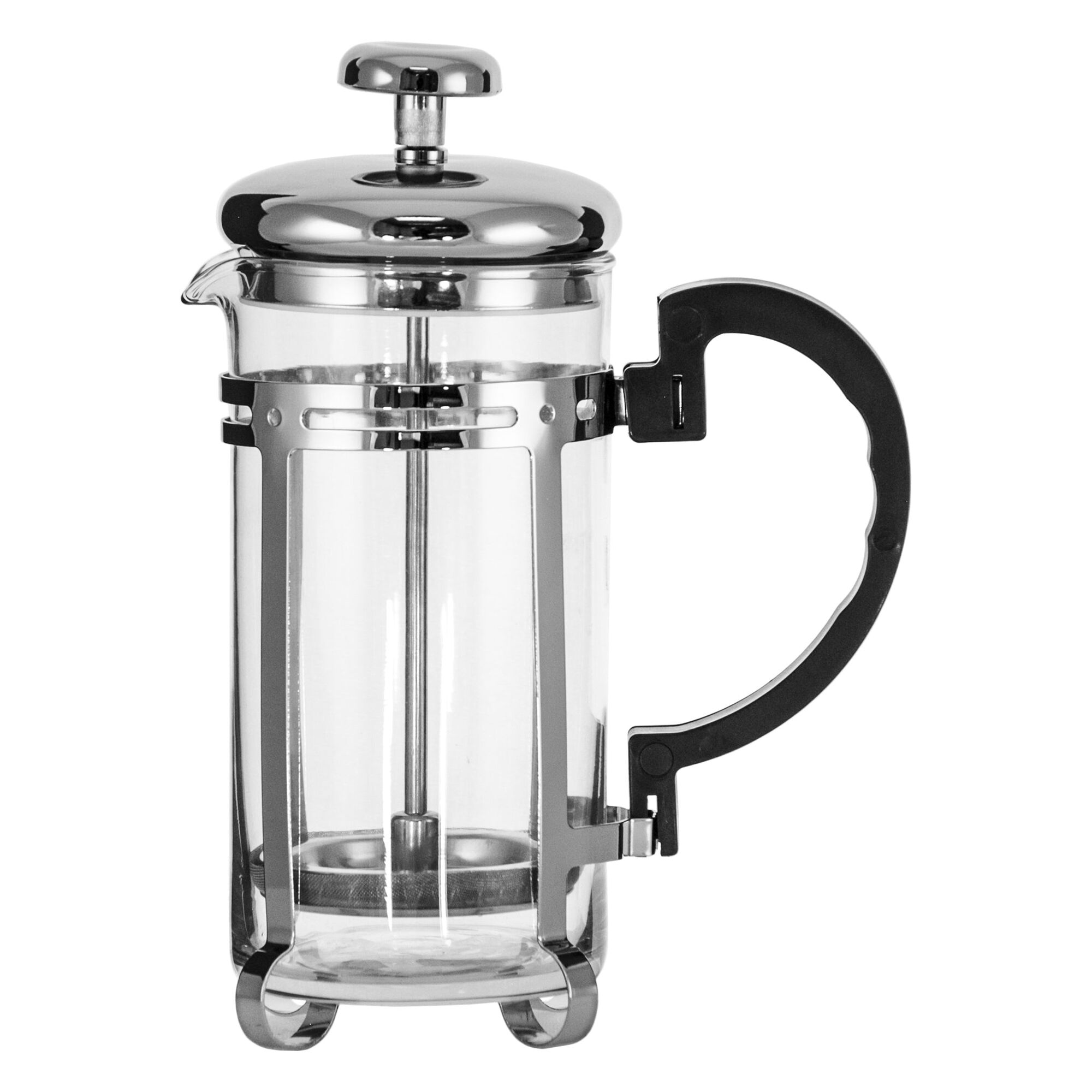 REGENT COFFEE PLUNGER 3 CUP WITH CHROME FRAME, 350ML