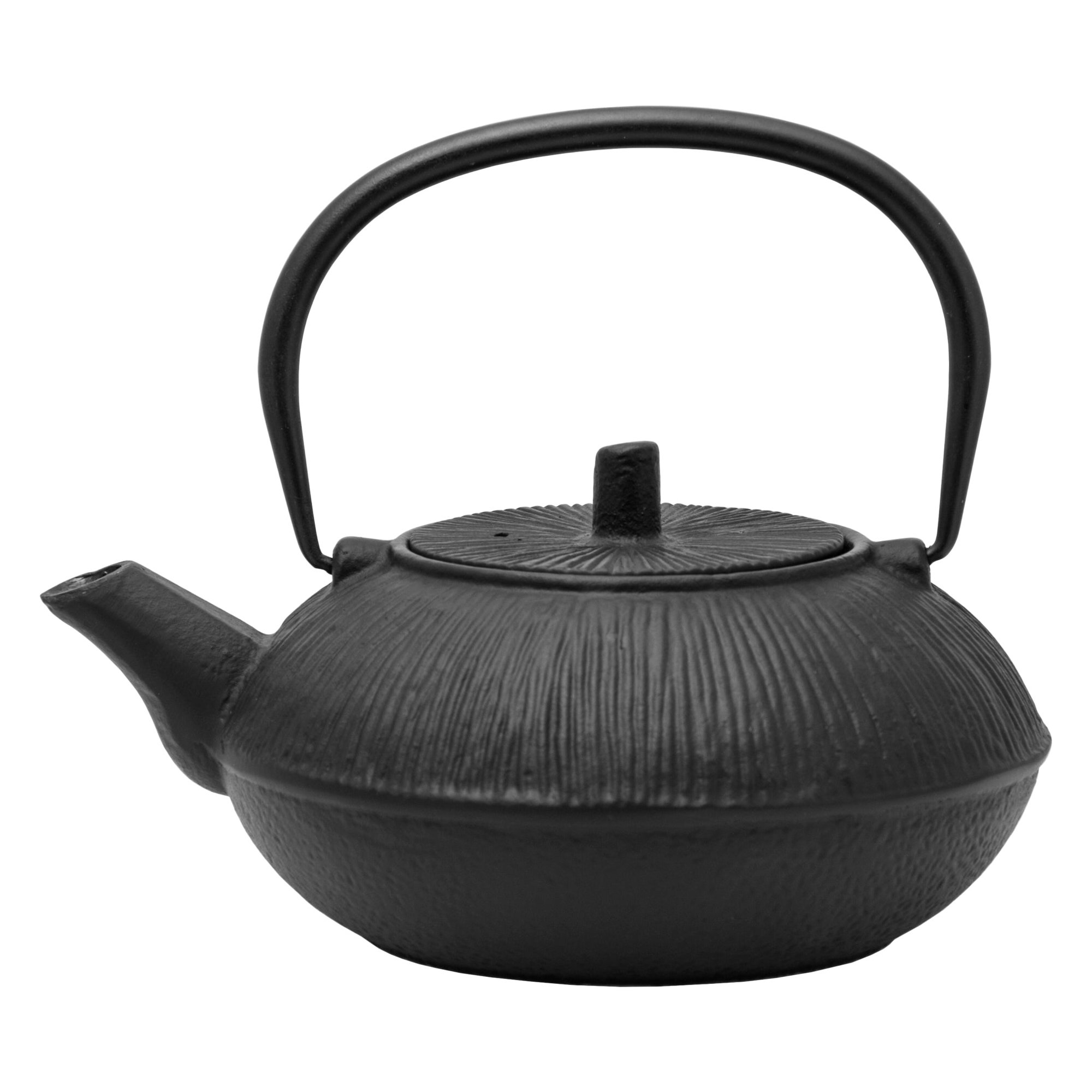 REGENT CAST IRON CHINESE TEAPOT BLACK, 850ML