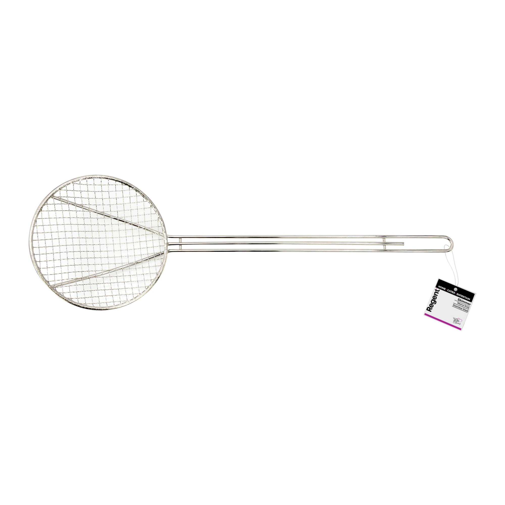 REGENT HEAVY DUTY SKIMMER STAINLESS STEEL, 475X152MM DIA
