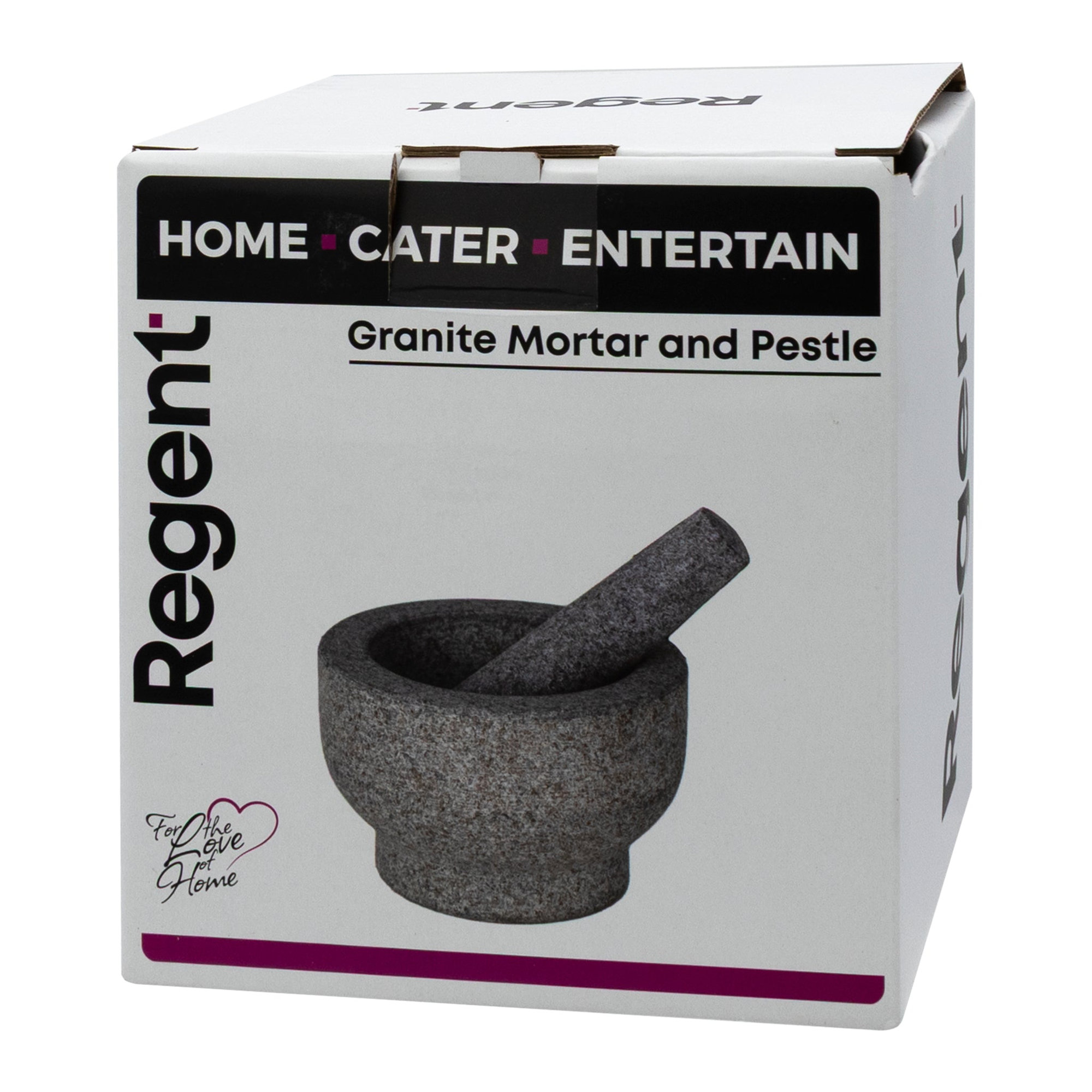 REGENT KITCHEN GRANITE MORTAR AND PESTLE 2PCS SET